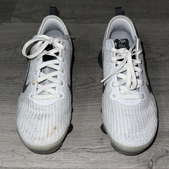 Nike Air Vapormax Flyknit 3 GS “White Silver” - Picture 2 of 7